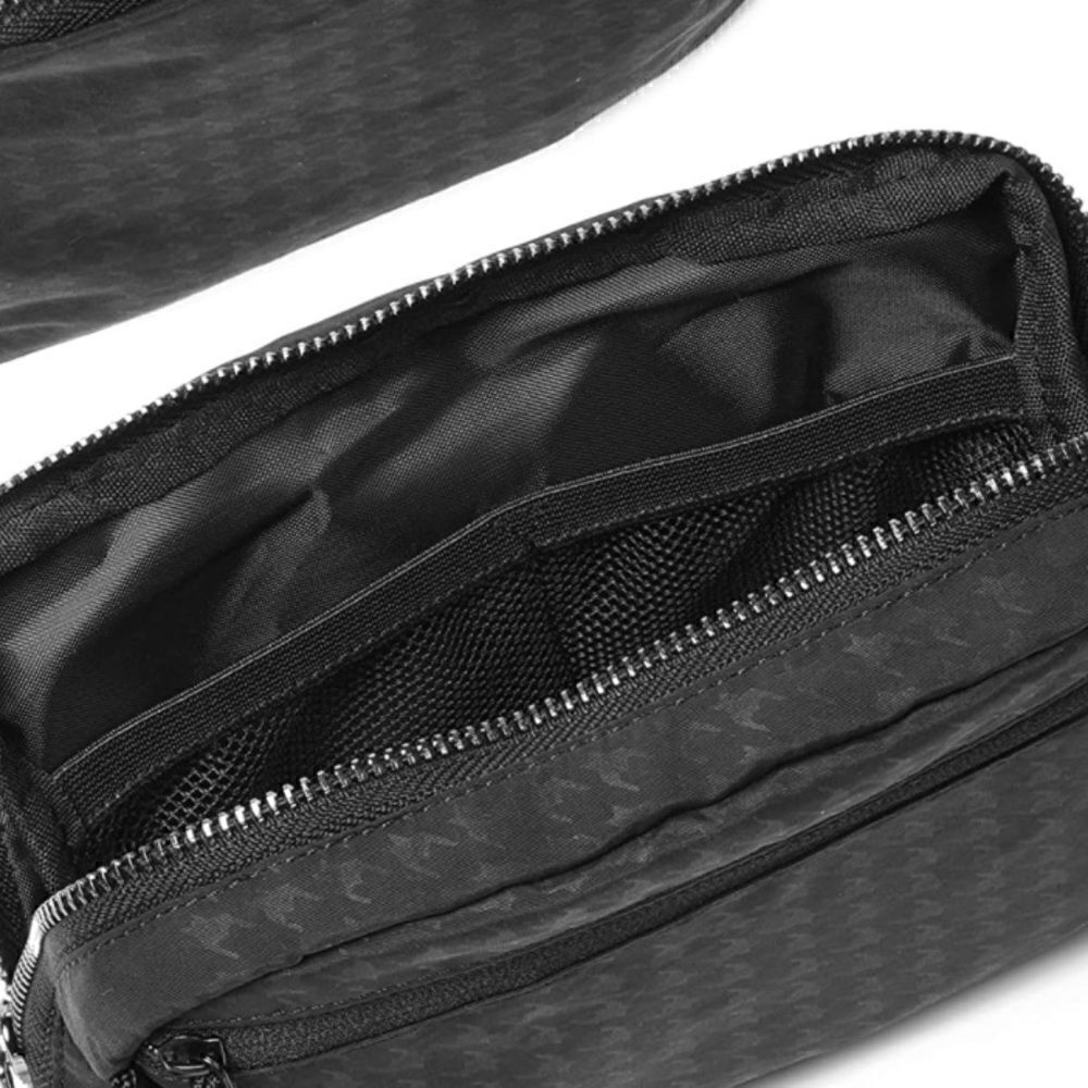 Black Pattern Fanny Pack  - Picture 4 of 4